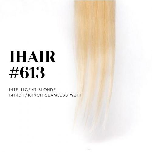 IHAIR #613 Intelligent Blonde 14 Inch Seamless Weft SNH021