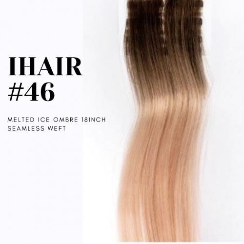 IHAIR #46 Melted Ice Ombre 18 Inch Seamless Weft SNH016