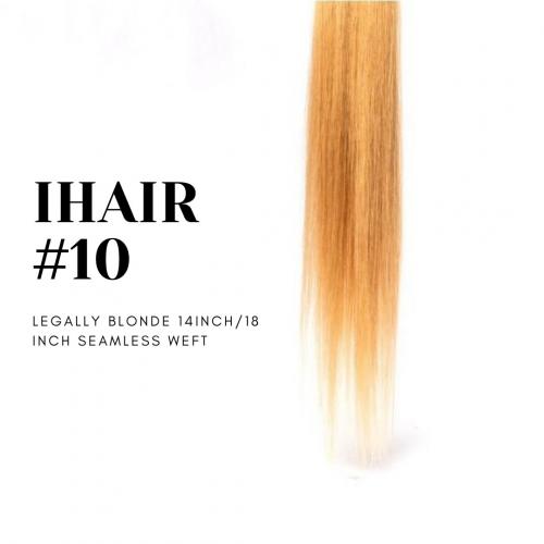 IHAIR #10 Legally Blonde 14 Inch Seamless Weft SNH025