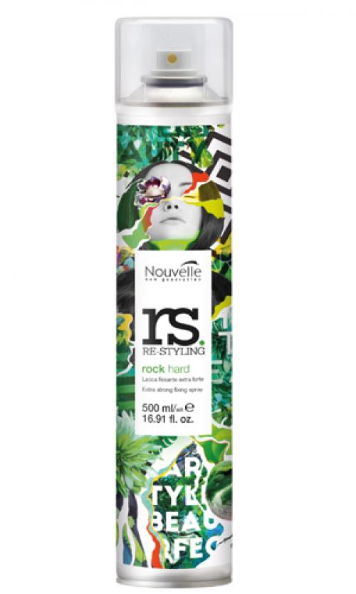 Nouvelle Re-Styling Rock Hard Extra Strong Fixing Spray 500ml