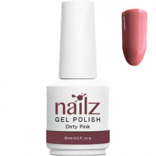 Nailz Gel Polish 15ml -1008 - Dirty Pink