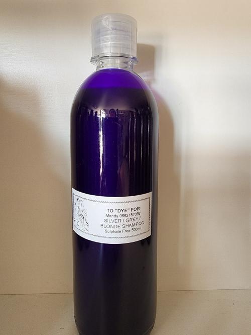 TO DYE FOR Silver, Blonde, Grey Shampoo Sulphate Free 500ml