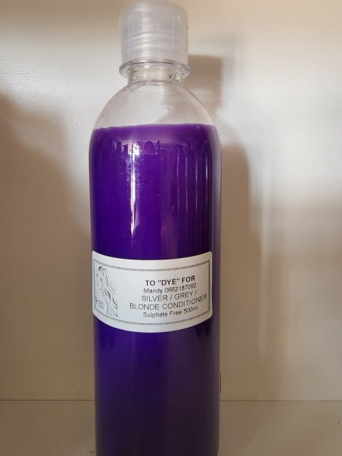 TO DYE FOR Silver, Blonde, Grey Conditioner Sulphate Free 1L